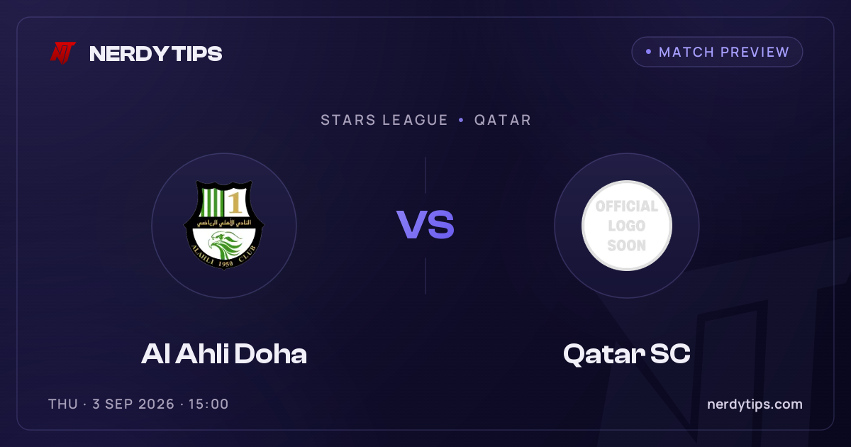 Al Ahli Doha vs Qatar SC Match Preview