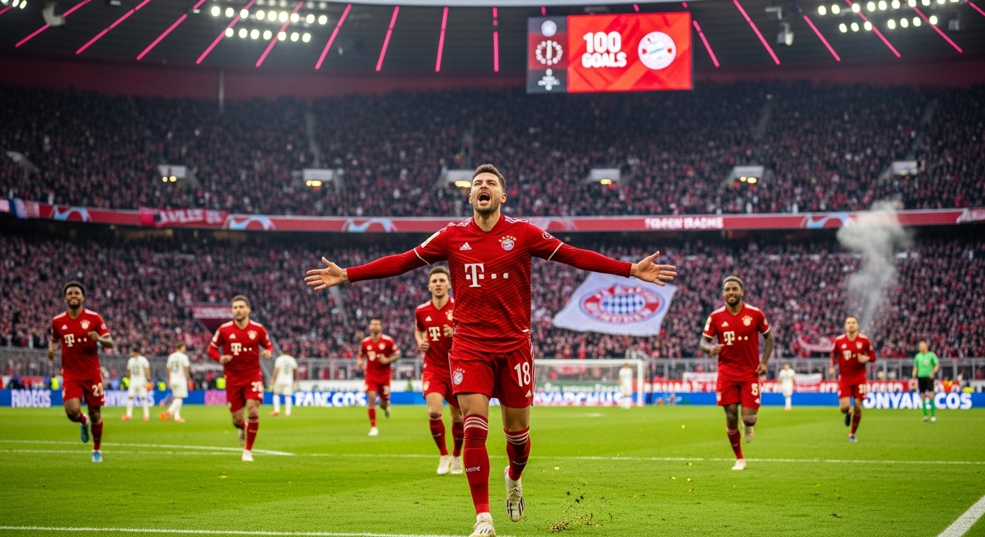 Kane Shatters Bundesliga Goal Record: Bayern Superstar Hits Century in Blazing Time