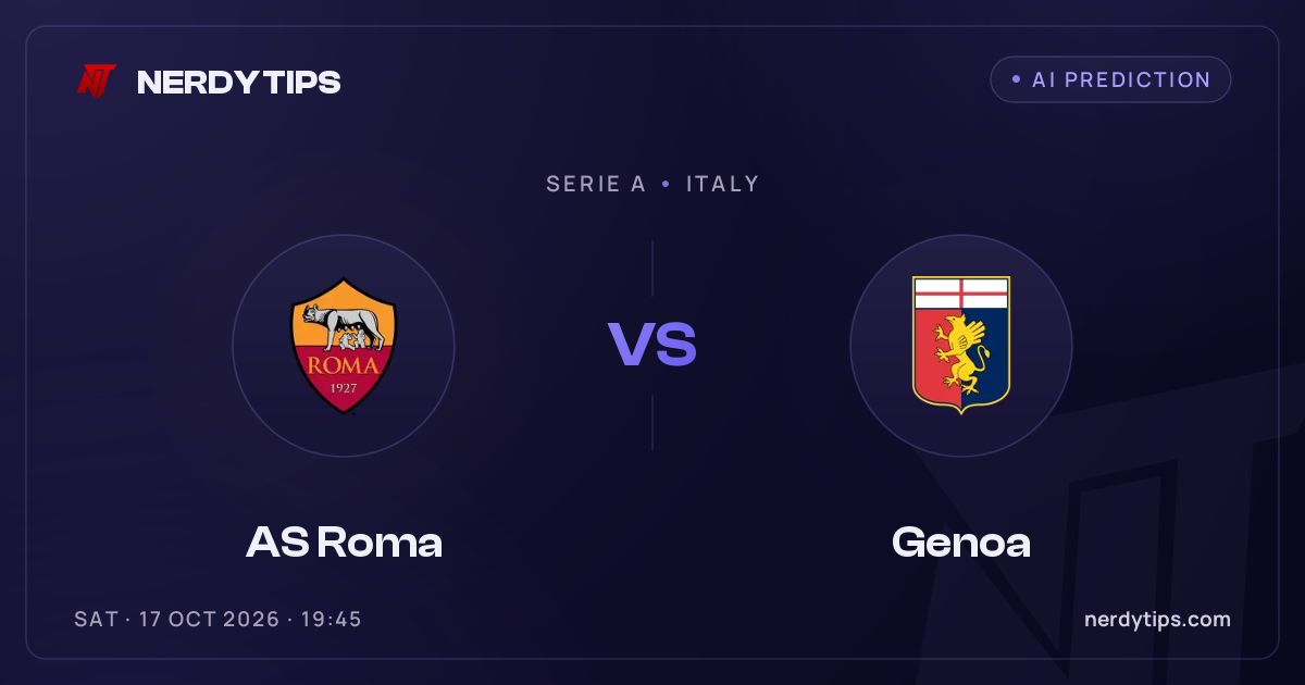AS Roma vs Genoa Prediction