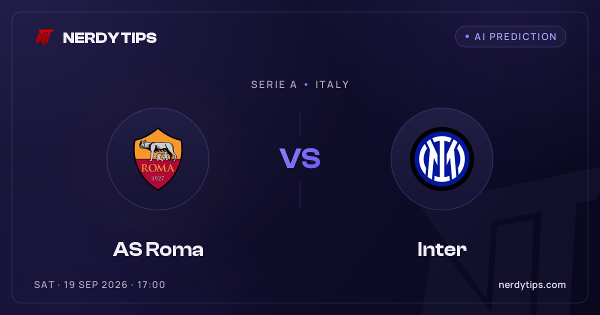 AS Roma vs Inter Прогноза