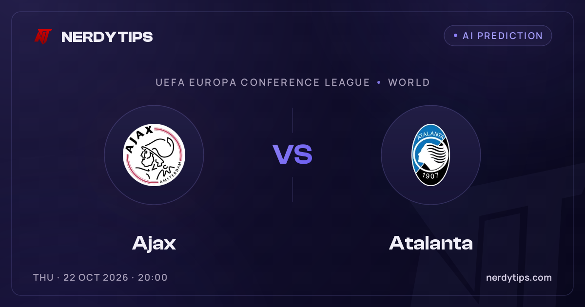 Ajax vs Atalanta Prediction