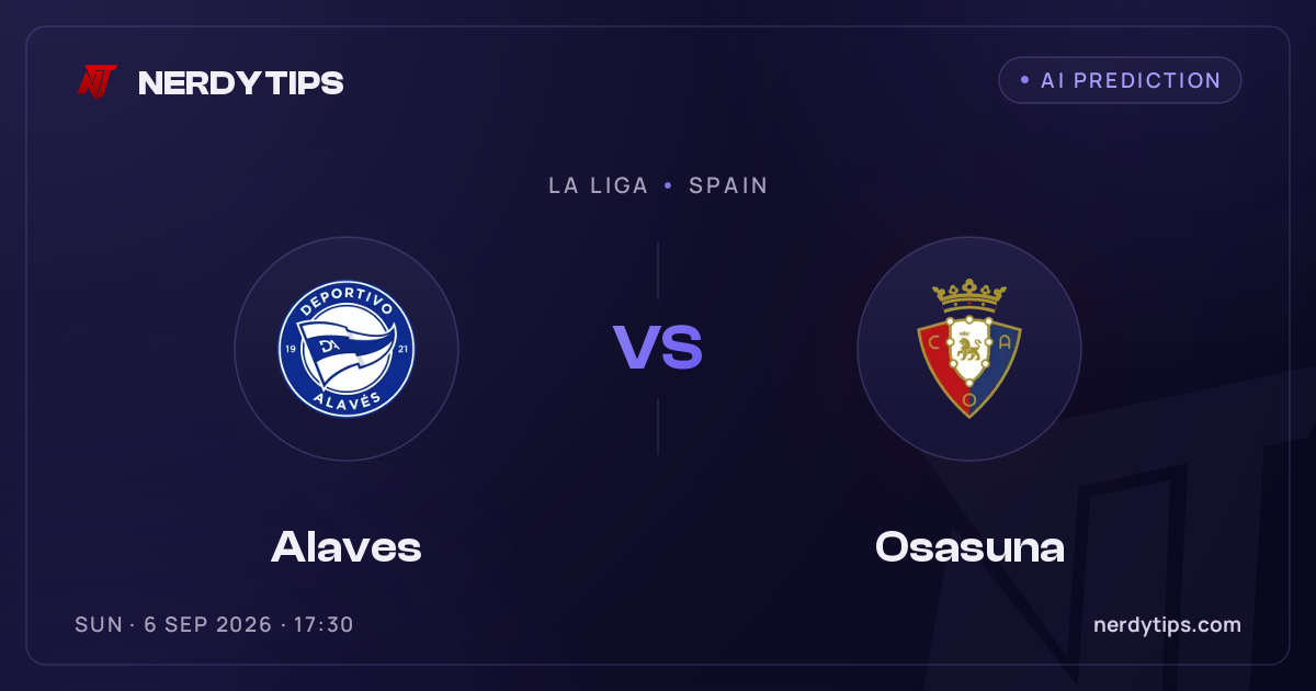 Alaves vs Osasuna Voorspelling