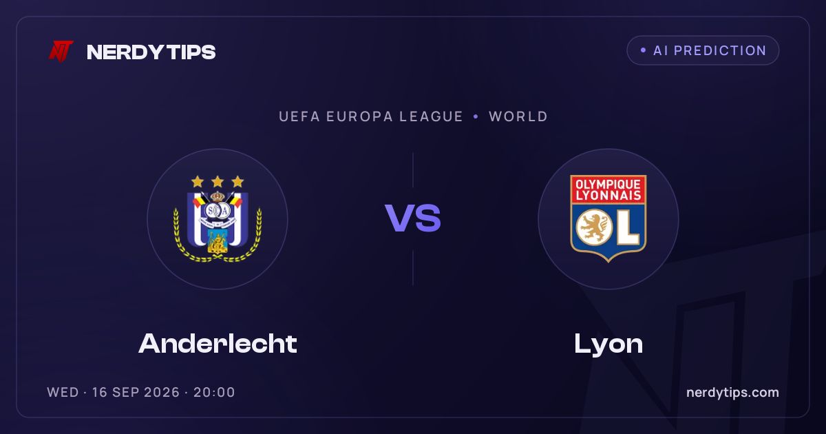 Anderlecht vs Lyon Προγνωστικό