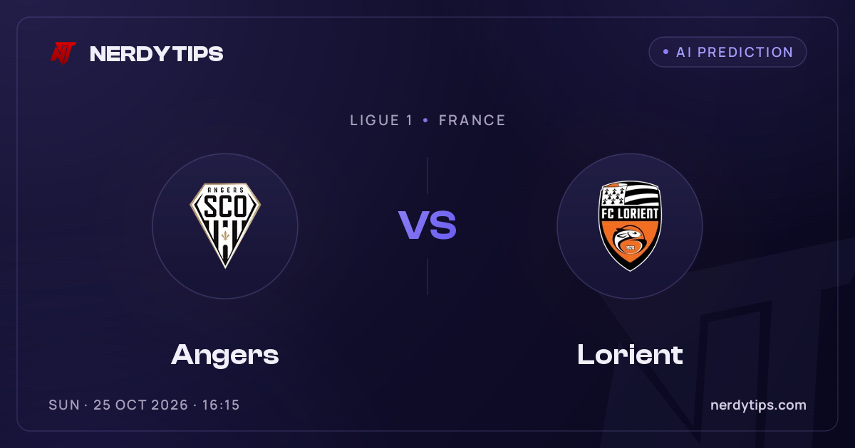 Angers vs Lorient Tipp