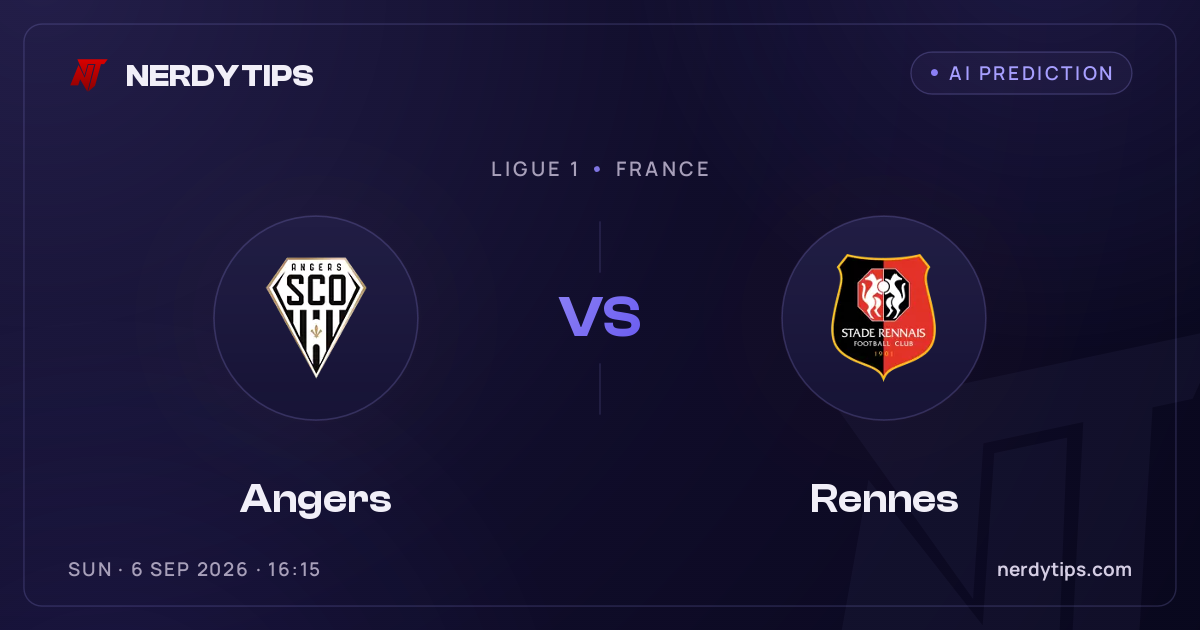 Angers vs Rennes Tipp