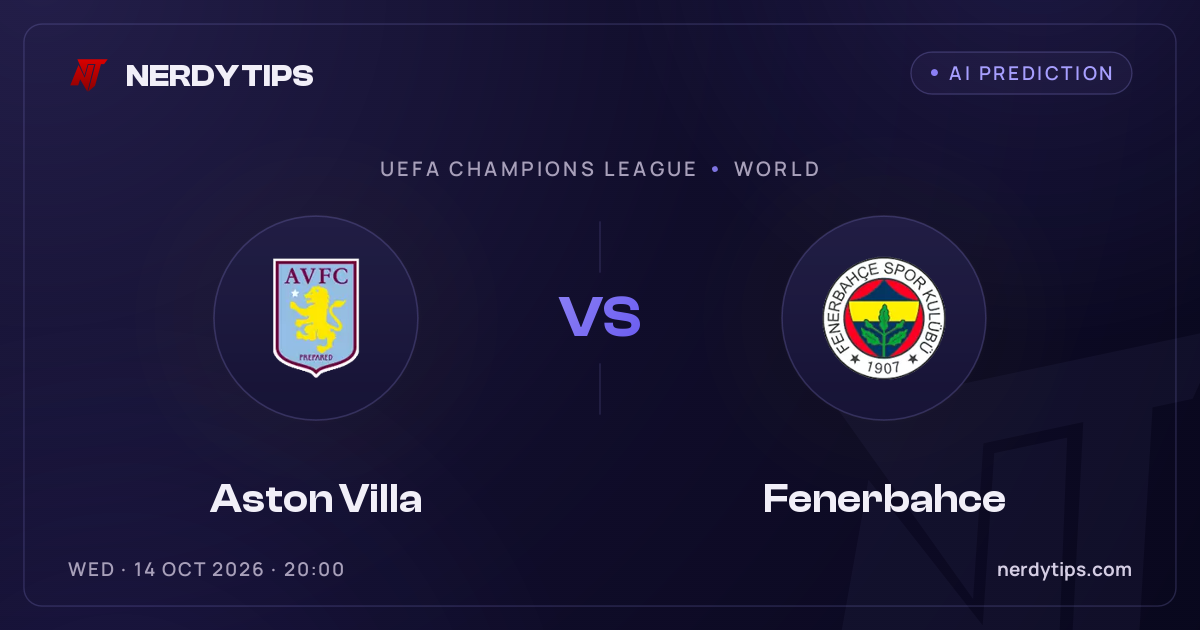 Aston Villa vs Fenerbahce Prediction