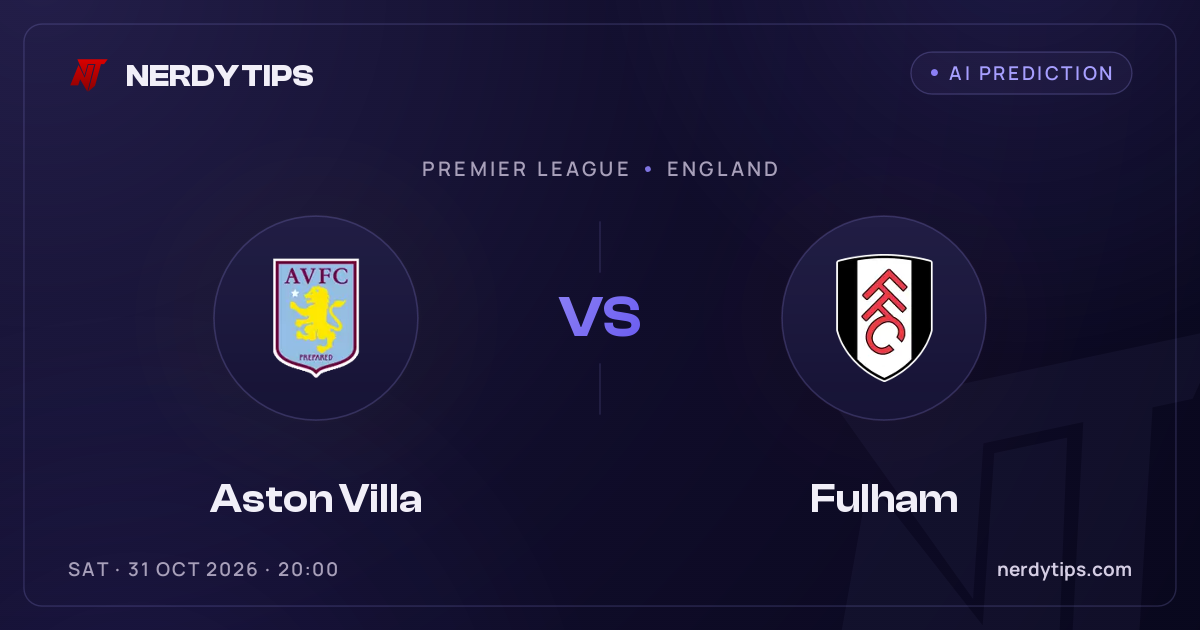 Aston Villa vs Fulham Palpite