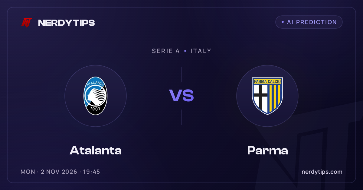 Atalanta vs Parma Prediction