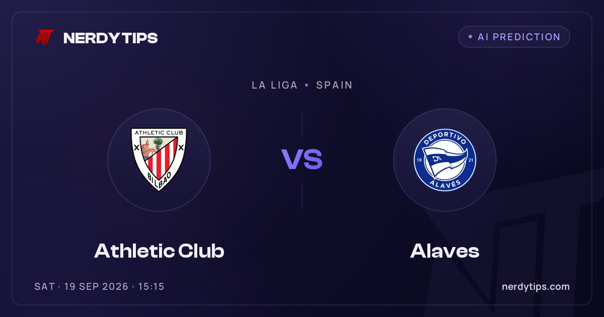 Athletic Club vs Alaves Prediction
