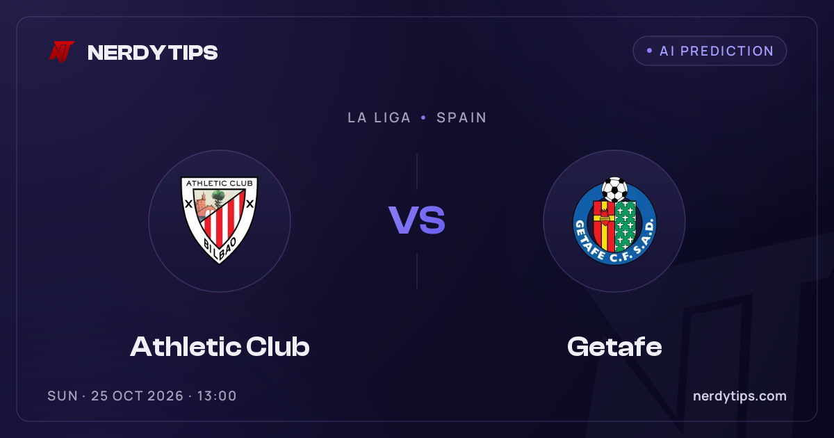 Athletic Club vs Getafe Pronostic