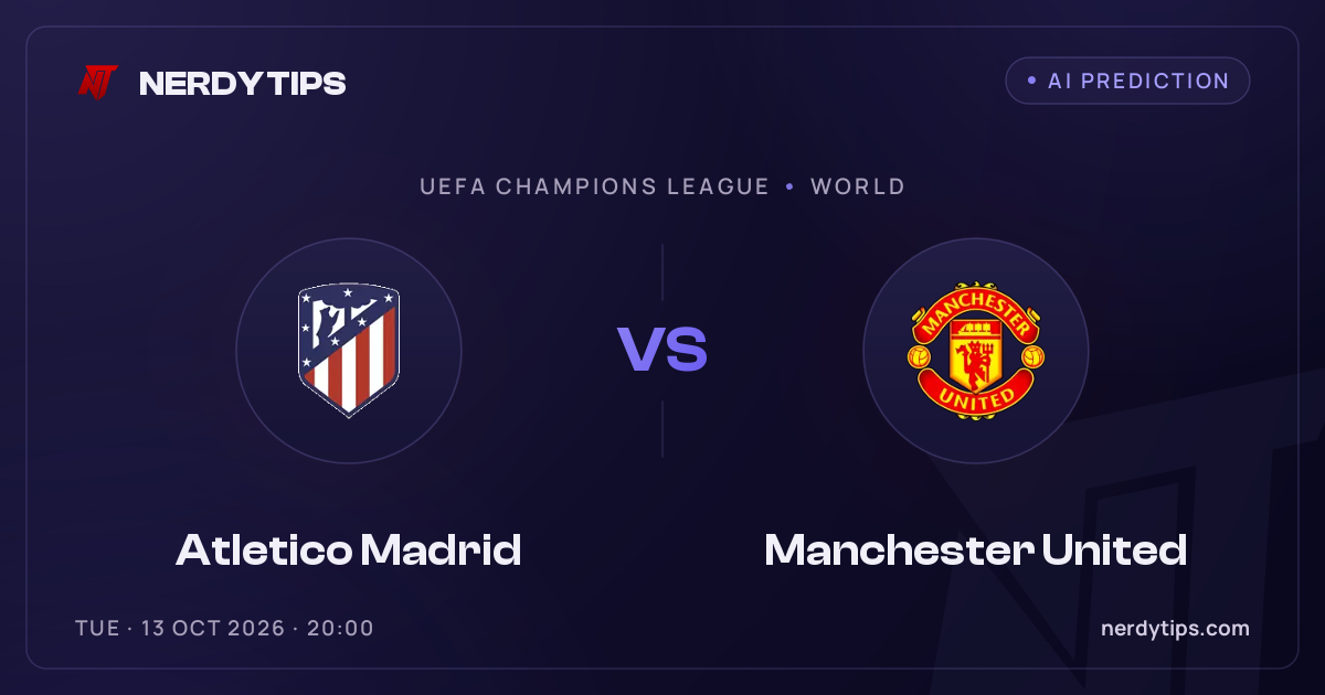Atletico Madrid vs Manchester United Tipp