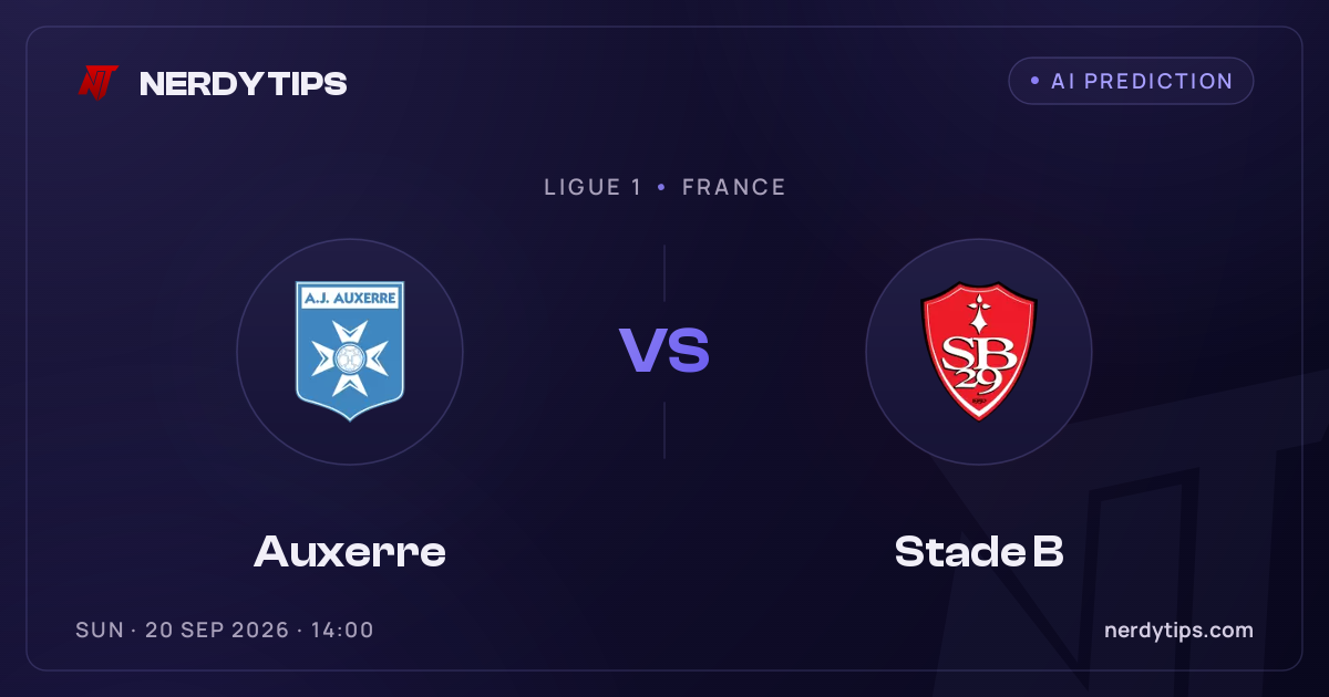 Auxerre vs Stade B Speltips