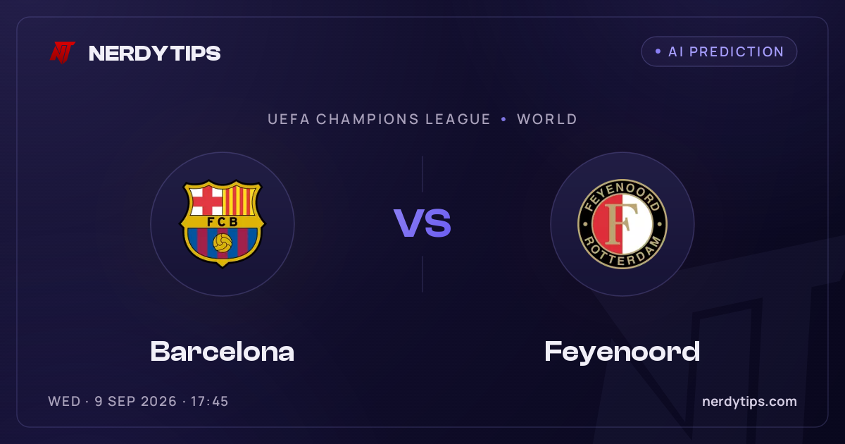 Barcelona vs Feyenoord Typy