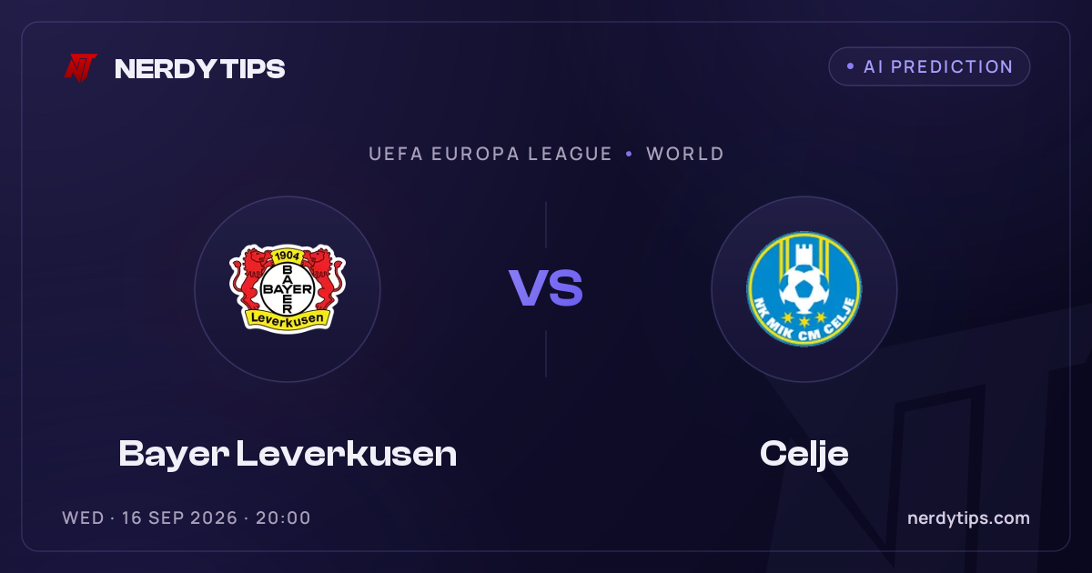 Bayer Leverkusen vs Celje Tipp