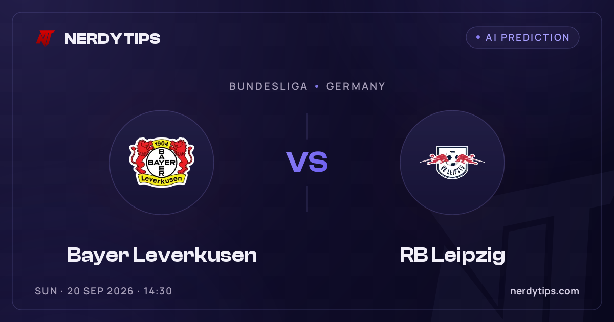 Bayer Leverkusen vs RB Leipzig Speltips