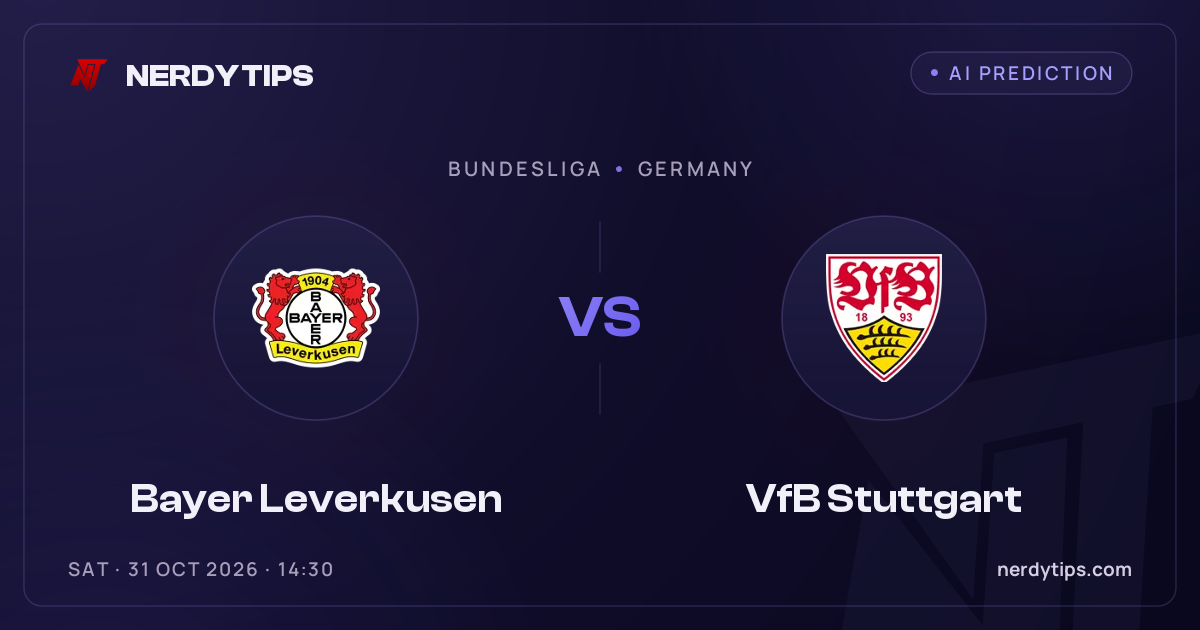 Bayer Leverkusen vs VfB Stuttgart Prediksi