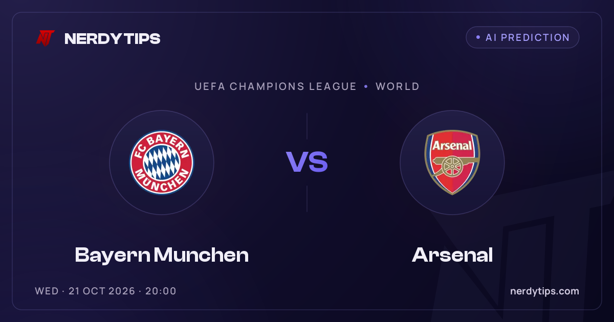 Bayern Munchen vs Arsenal Voorspelling