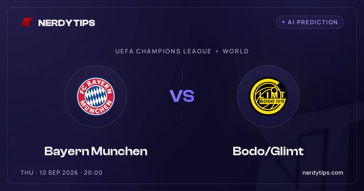 Bayern Munchen vs Bodo/Glimt Προγνωστικό