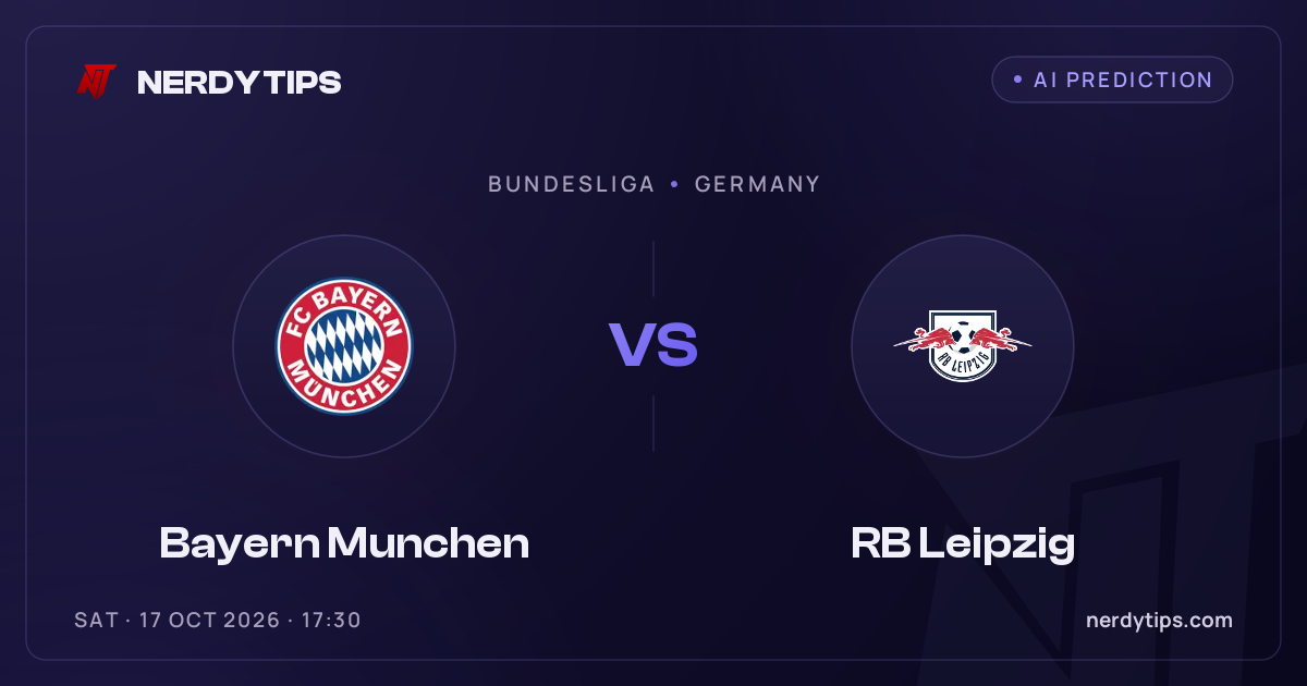 Bayern Munchen vs RB Leipzig Palpite