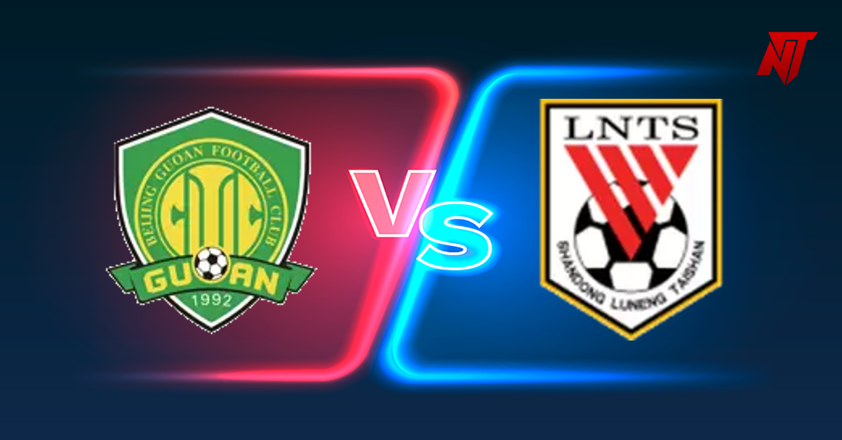 Beijing Guoan vs Shandong L Typy Super League