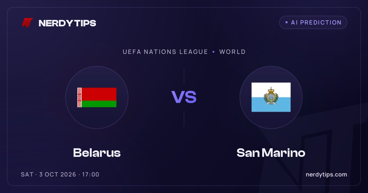 Białoruś vs San Marino Typy