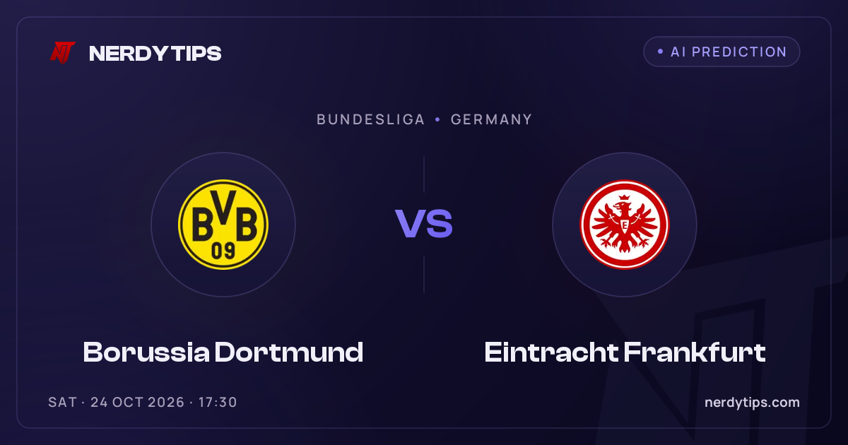 Borussia Dortmund vs Eintracht Frankfurt Tipp