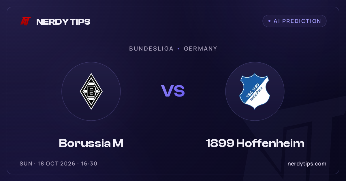 Borussia Monchengladbach vs 1899 Hoffenheim Palpite
