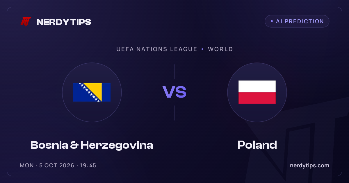 Bosna vs Polonya Tahmin