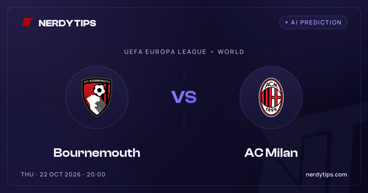 Bournemouth vs AC Milan Tahmin