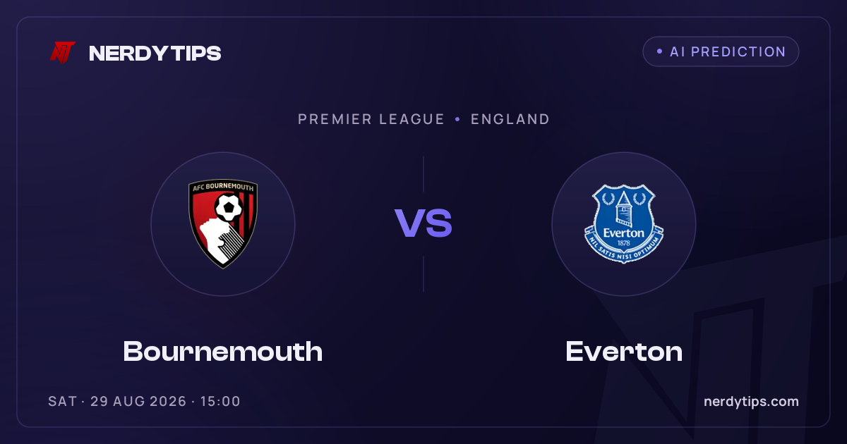 Bournemouth vs Everton Prediction