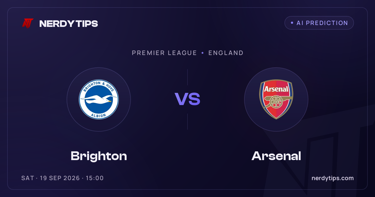 Brighton vs Arsenal Prediction