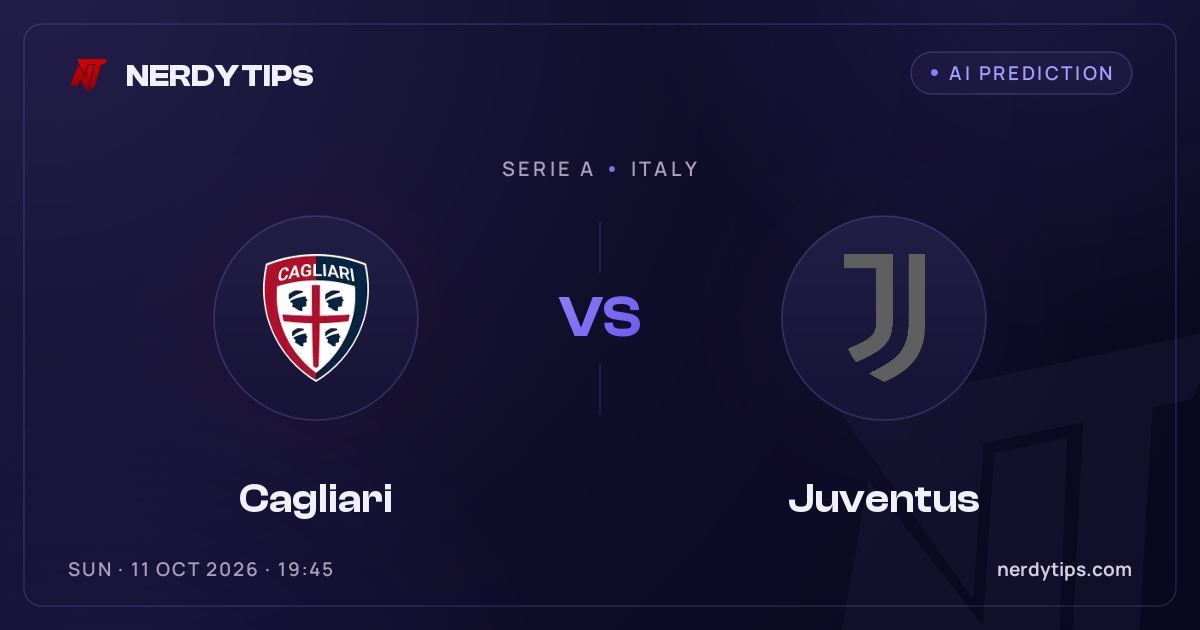 Cagliari vs Juventus Prediction