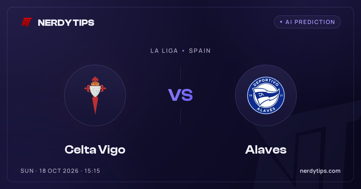 Celta Vigo vs Alaves Speltips