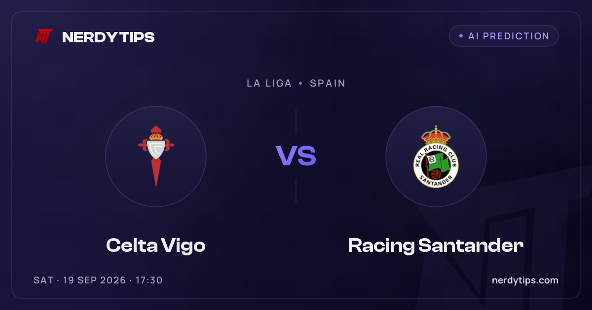 Celta Vigo vs Racing Santander Prediction