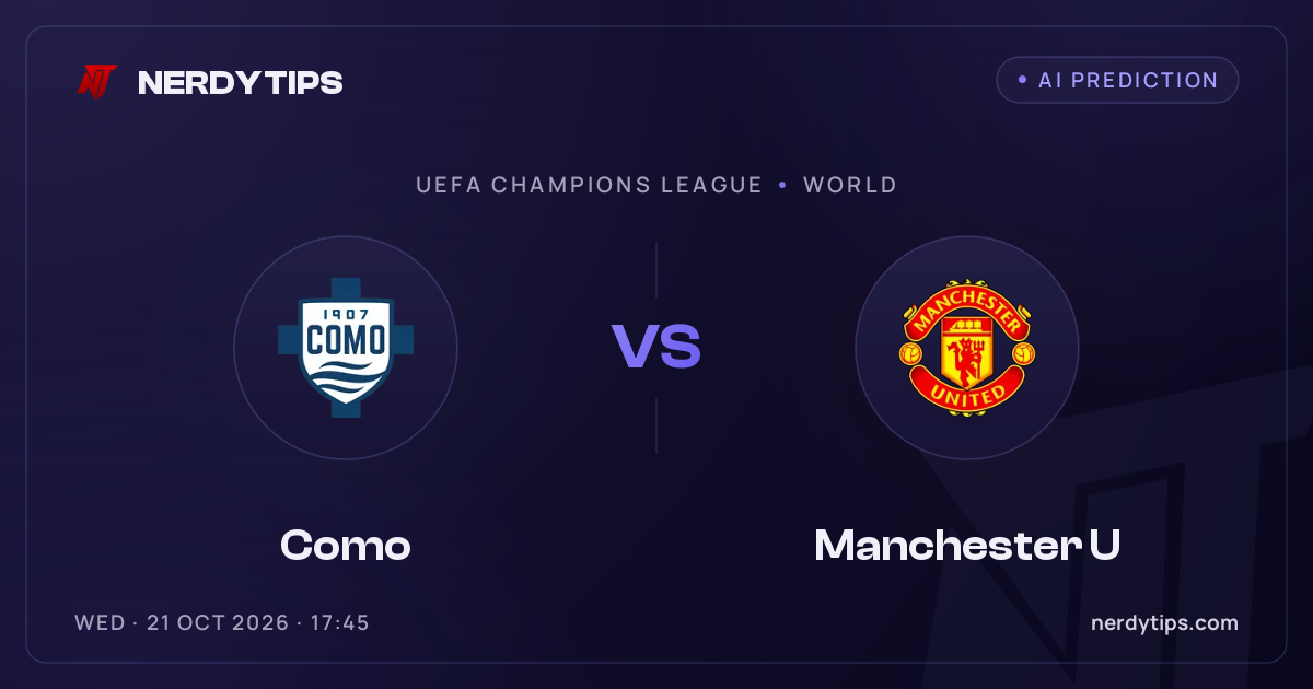 Como vs Manchester U Speltips