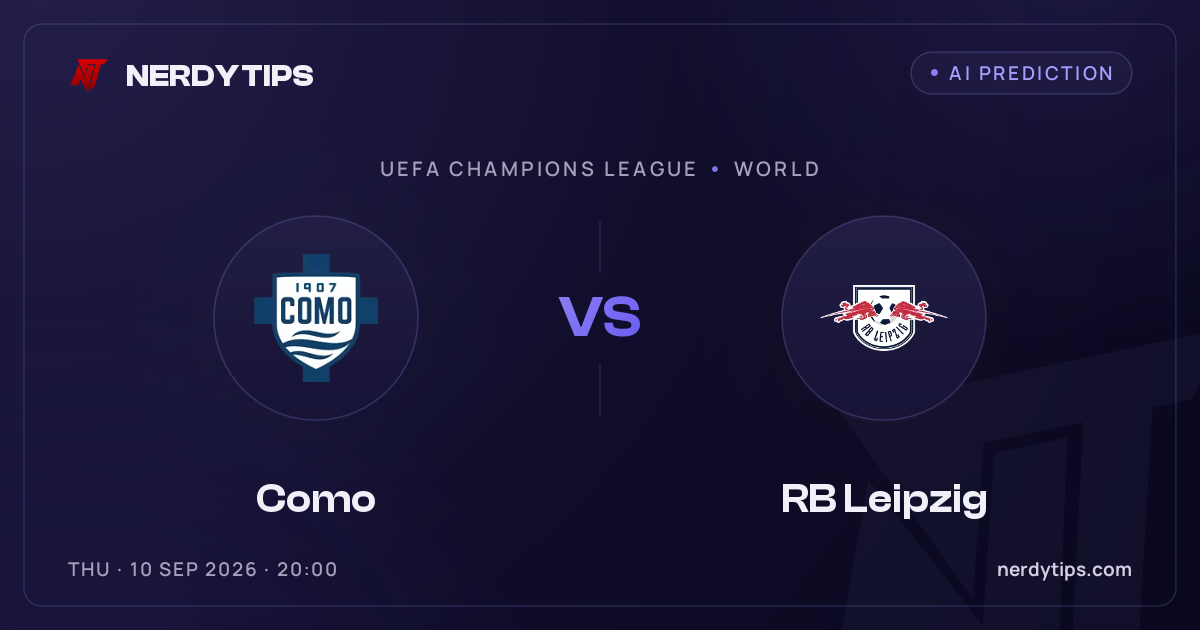 Como vs RB Leipzig Прогноз
