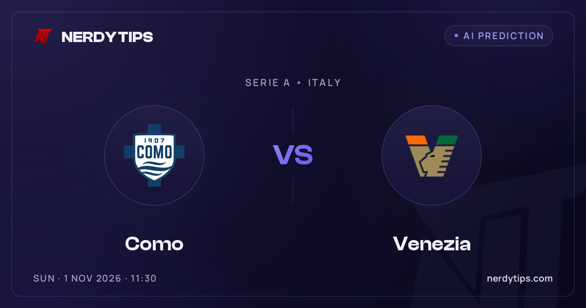 Como vs Venezia Speltips