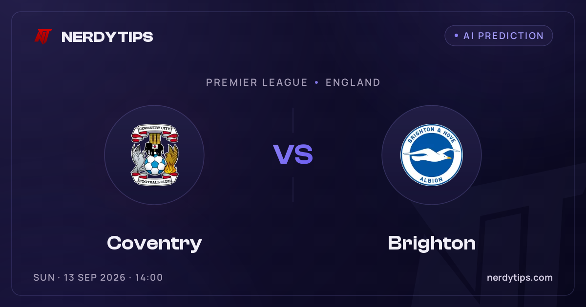 Coventry vs Brighton Palpite