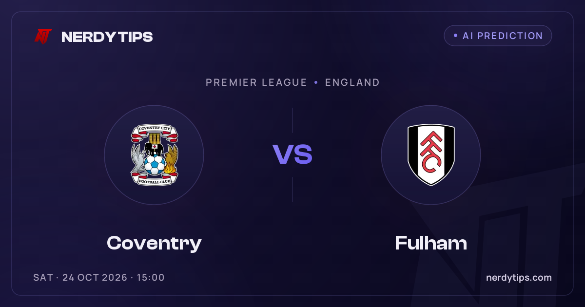 Coventry vs Fulham Прогноза