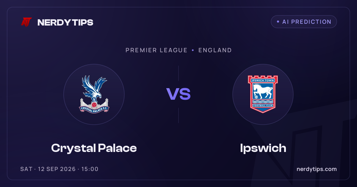 Crystal Palace vs Ipswich Прогноза