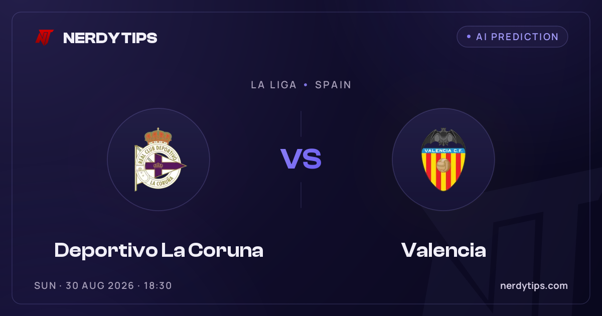 Deportivo La Coruna vs Valencia Prediction