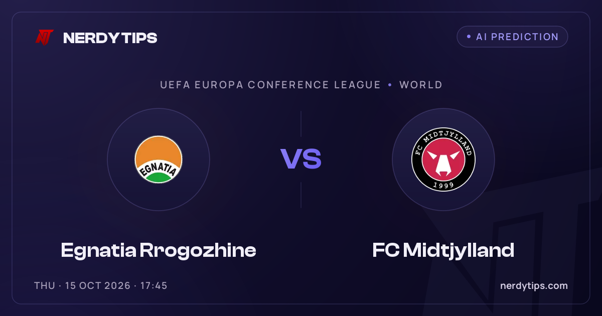 Egnatia Rrogozhine vs FC Midtjylland Pronóstico
