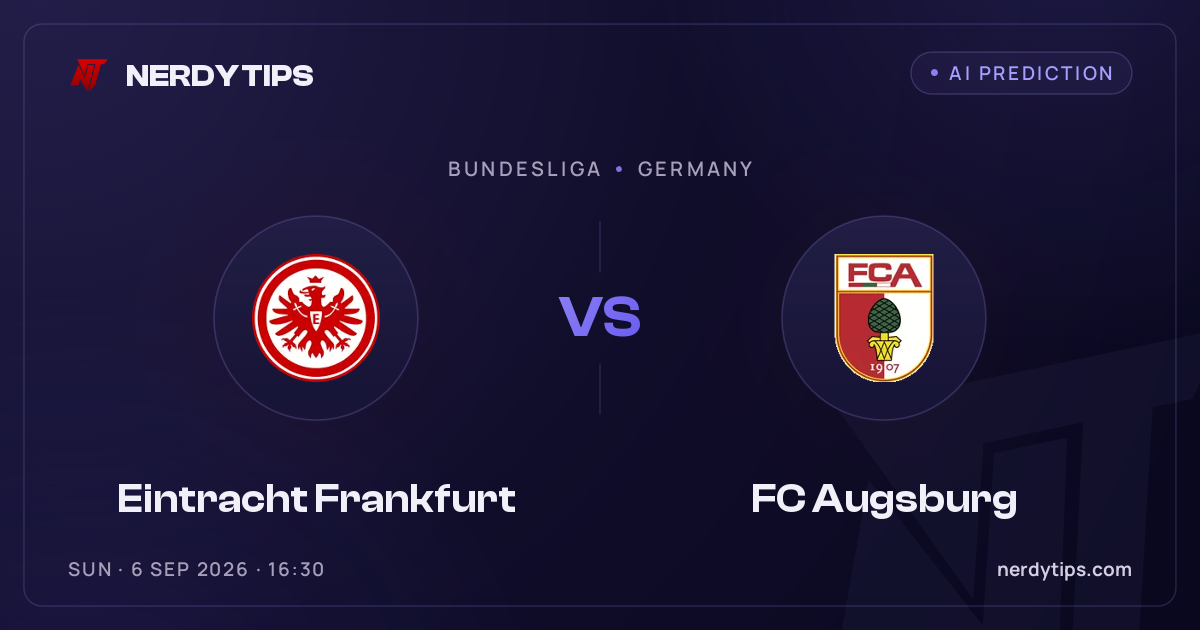 Eintracht Frankfurt vs FC Augsburg Prediction