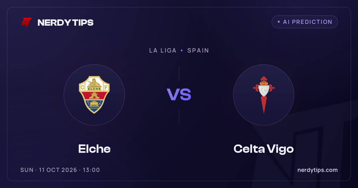 Elche vs Celta Vigo Προγνωστικό