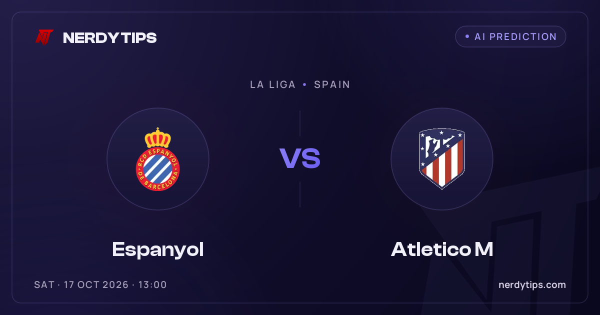 Espanyol vs Atletico M Prediction
