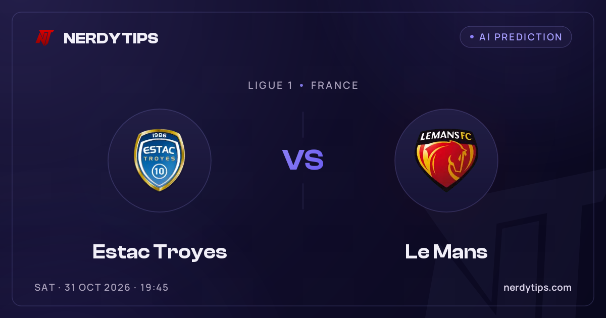 Estac Troyes vs Le Mans Tipp