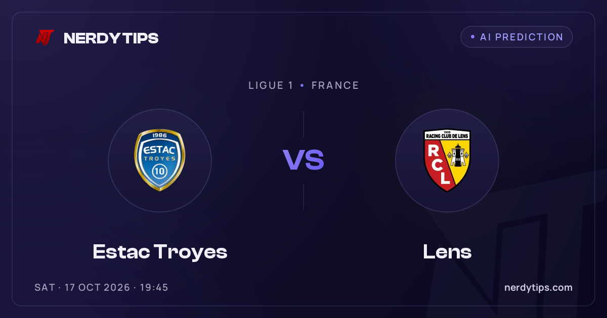 Estac Troyes vs Lens Prediksi