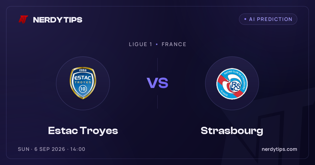 Estac Troyes vs Strasbourg Pronóstico