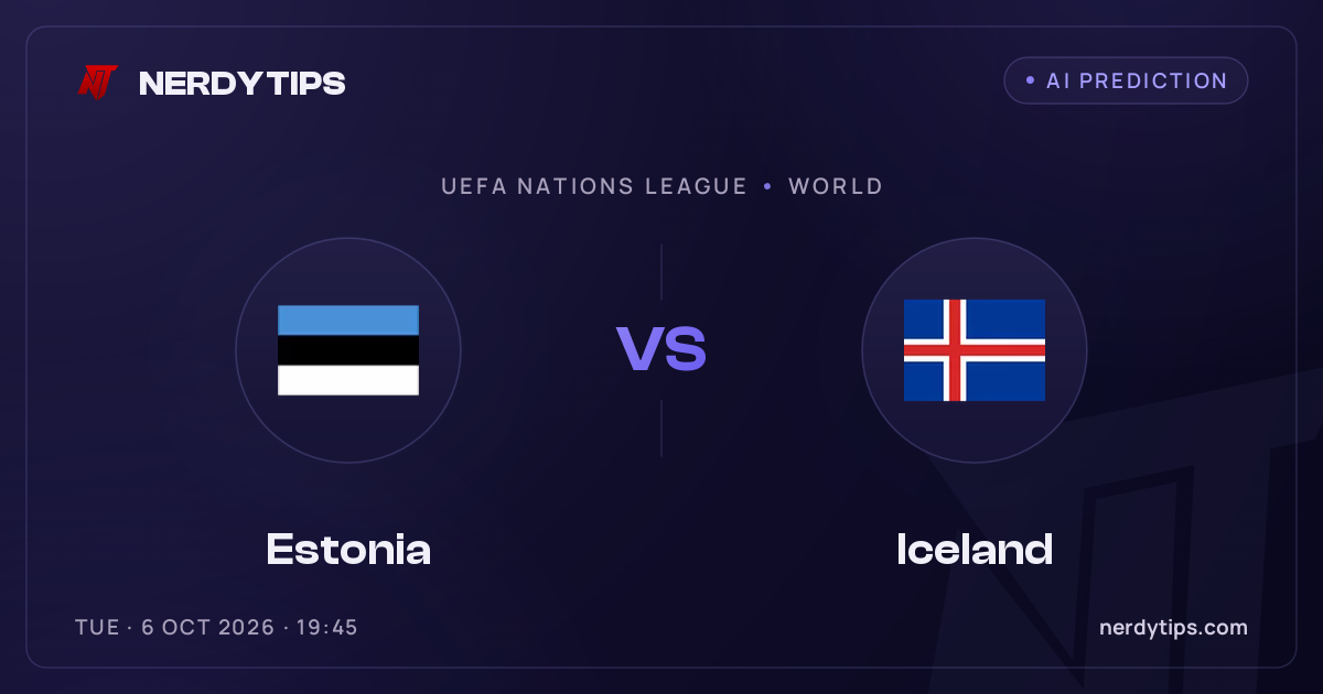 Estonya vs İzlanda Tahmin