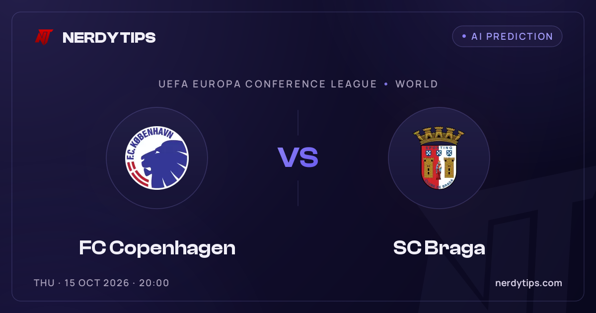 FC Copenhagen vs SC Braga Prediction